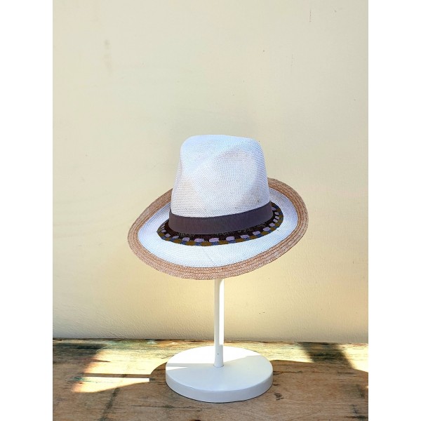 Exquisite J rankų darbo vasarinė skrybėlė